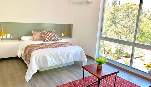 Basic Room, 1 Queen Bed, Non Smoking, Mountain View