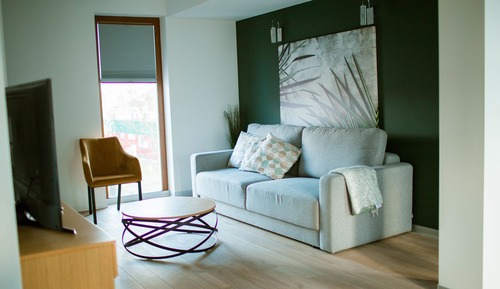 Apartamento ejecutivo, fumadores, vistas a la ciudad