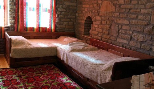 Habitación cuádruple tradicional, vistas al jardín
