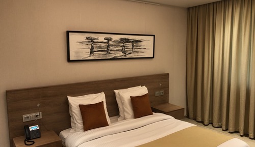Apartamento ejecutivo, 1 habitación, no fumadores, vistas al jardín