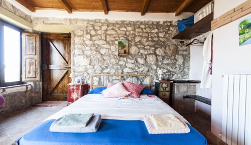 Habitación panorámica con 1 cama doble o 2 individuales, vistas al valle (Giuletta e Romeo)