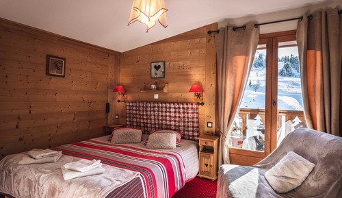 Habitación tradicional, varias camas