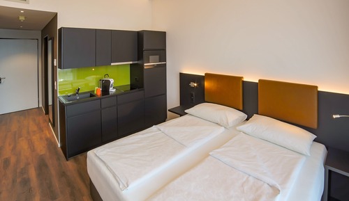 Apartamento estándar, 1 cama de matrimonio, vistas a la ciudad