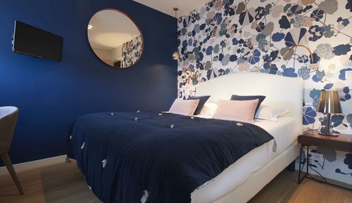 Habitación estándar, 1 cama de matrimonio, no fumadores, vistas al patio