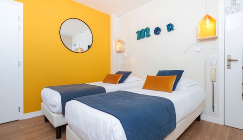 Habitación Premium, 2 camas individuales, no fumadores, vistas al patio