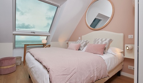Habitación estándar doble, 1 cama doble, no fumadores, vistas al mar