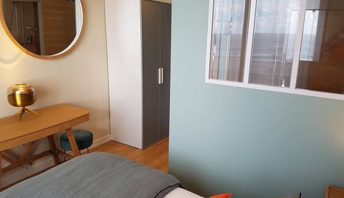 Habitación estándar, 1 cama doble, no fumadores, vistas al mar