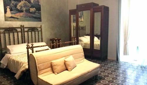 Habitación cuádruple, vistas al mar
