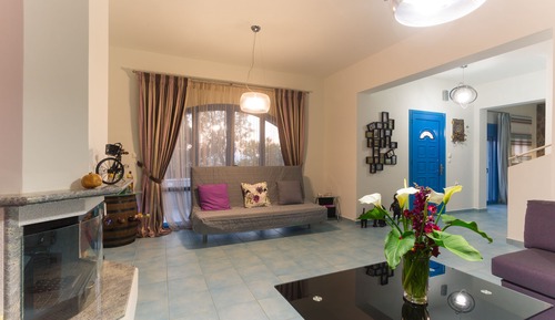Villa familiar, 2 habitaciones, vistas al mar