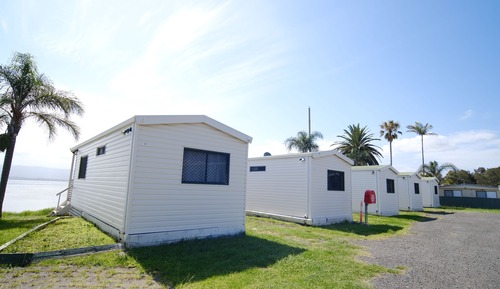 Cabaña, junto al lago