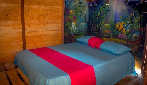 Habitación familiar, varias camas, no fumadores, vistas al mar