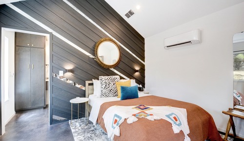 Cabaña estándar, 1 cama de matrimonio con sofá cama (Breezeway)