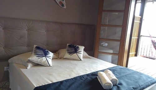 Dúplex superior, 1 cama de matrimonio, balcón, vistas al mar (2)