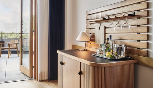 Suite junior, terraza