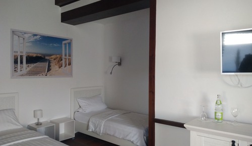Habitación Confort con 2 camas individuales, 1 habitación, no fumadores, vistas al patio