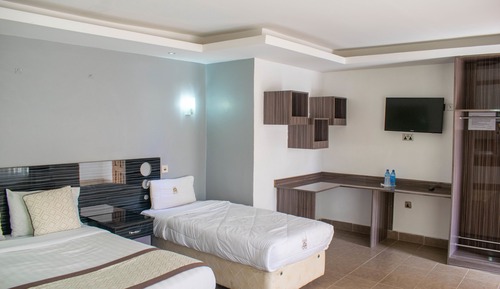 Habitación de lujo con 1 cama doble o 2 individuales