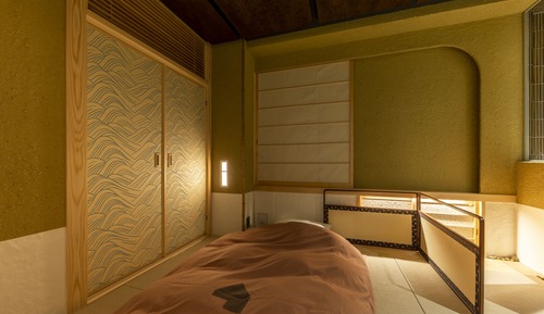 Suite (cyashitsu, with open air bath)