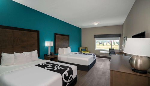Habitación, 2 camas de matrimonio, accesible para personas con discapacidad, no fumadores