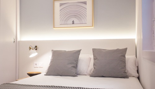 Apartamento económico, 1 cama doble con sofá cama
