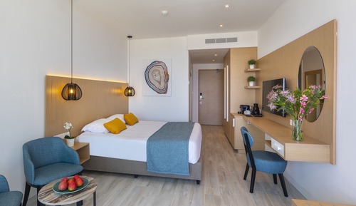 Habitación, vistas al mar