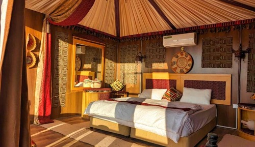 Tienda de lujo, 1 cama de matrimonio grande