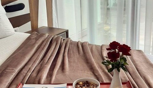 Suite Deluxe, accesible para personas con discapacidad, vistas al jardín