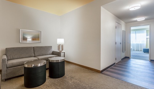 Suite, 2 camas de matrimonio, bañera accesible (Mobility)