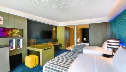 Spectacular Room, Habitación, 2 camas dobles, no fumadores, vistas al jardín