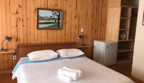 Quarto Triplo com Lareira