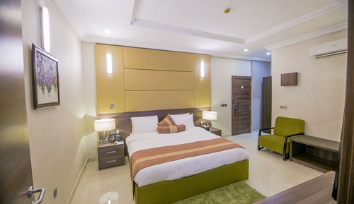 Habitación Deluxe, 1 cama de matrimonio grande, no fumadores, vistas a la ciudad