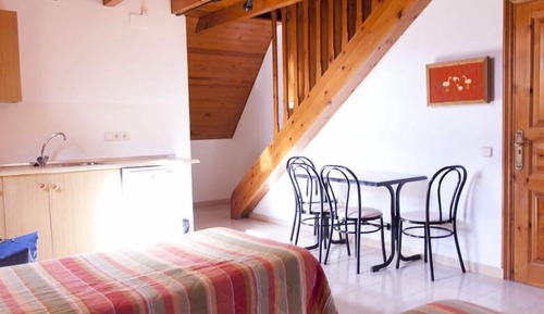 Habitación cuádruple (4 single beds)