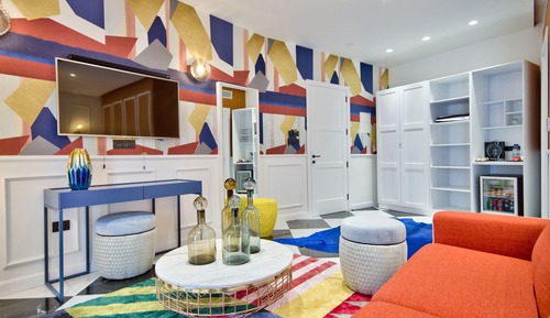 Habitación Deluxe, 1 cama de matrimonio grande, bañera de hidromasaje