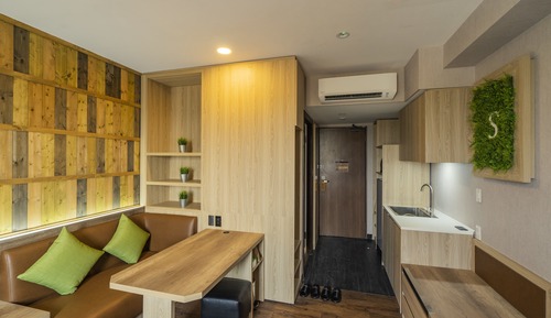 Habitación individual, cocina básica (Lohas)