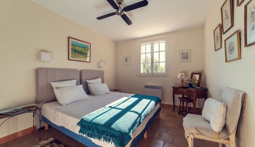 Habitación económica con 1 cama doble o 2 individuales, baño privado, vistas al viñedo
