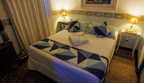 Chalet clásico, 1 cama de matrimonio, no fumadores, vistas a la piscina