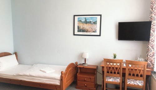 Habitación con 2 camas individuales
