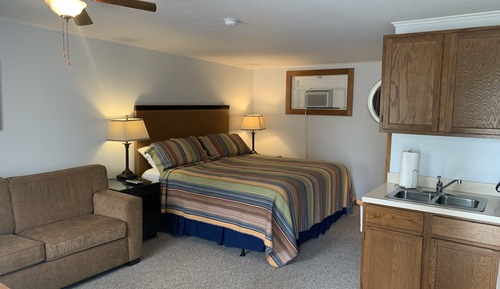 Habitación clásica, 1 cama de matrimonio grande con sofá cama