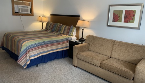 Habitación clásica, 1 cama de matrimonio grande con sofá cama