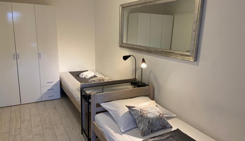 Apartamento, 2 habitaciones, vistas al jardín