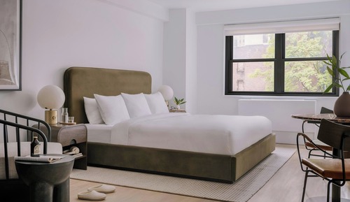 Estudio, 1 cama de matrimonio grande