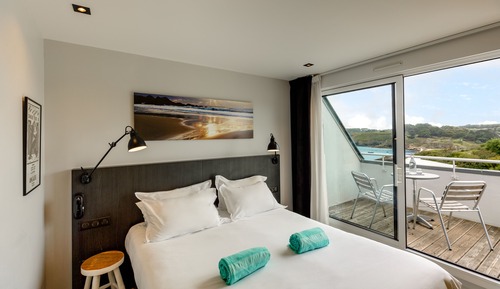 Habitación ejecutiva, 1 cama de matrimonio, vistas al mar