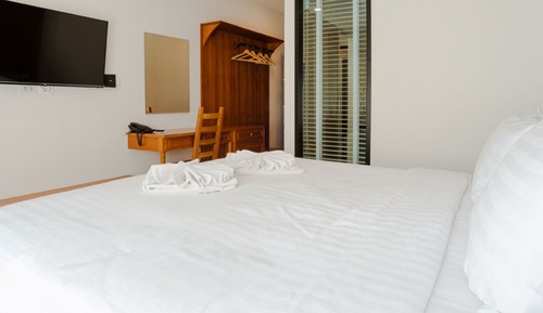 Habitación doble superior, vistas al jardín