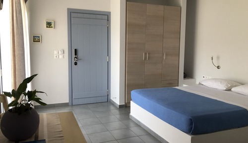 Habitación Confort doble, 1 cama de matrimonio grande, no fumadores, vistas al mar
