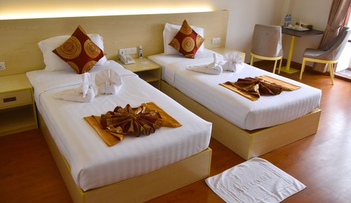 Habitación superior con 2 camas individuales