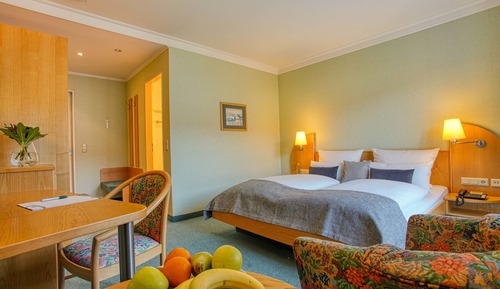 Habitación Deluxe doble, 1 cama doble, no fumadores, vistas al jardín
