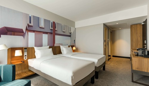Habitación, 2 camas individuales, accesible para personas con discapacidad