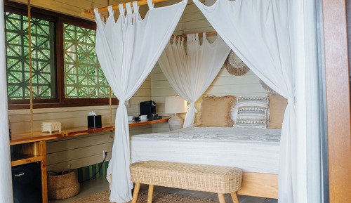 Habitación de diseño doble, 1 cama de matrimonio grande, no fumadores, vistas al mar