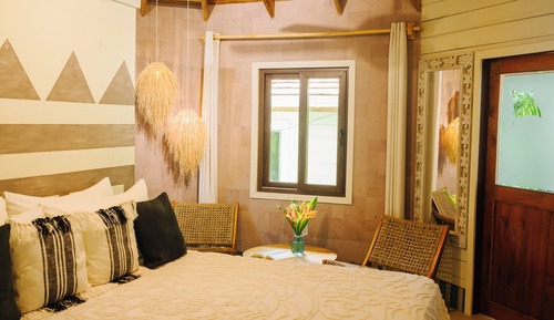 Habitación Deluxe doble, 1 cama de matrimonio grande, no fumadores, vistas al jardín