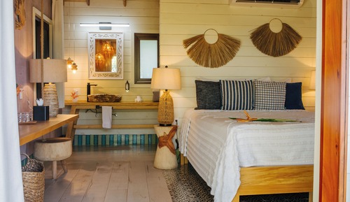 Habitación Deluxe doble, 1 cama de matrimonio, no fumadores, vistas al mar