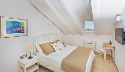 Habitación doble, vistas al mar